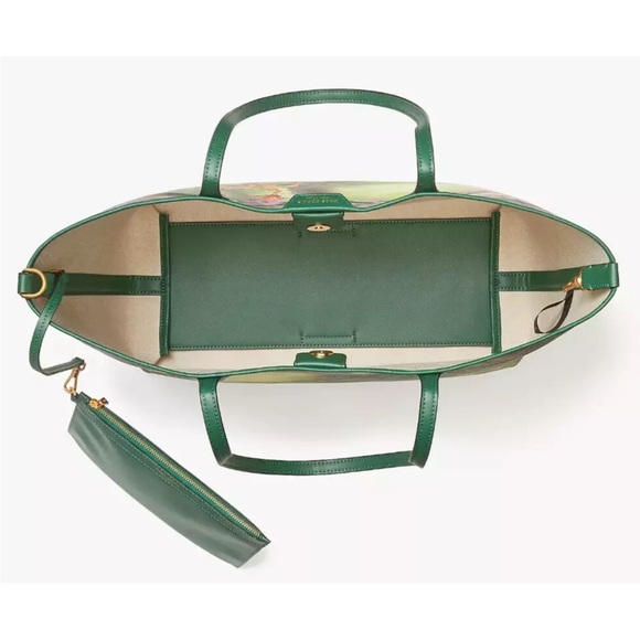 Disney x Kate Spade Bambi Thumper Sutton Tote Bag Purse Forest Scene NWT - Picture 15 of 17